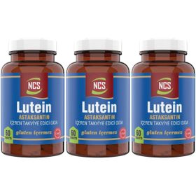 Ncs Lutein Astaksantin 3x60 Tablet