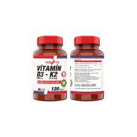 Ncs Magnesium Bisglisinat 60 Tablet +Nevfix Vitamin D3 K2 120 Tablet