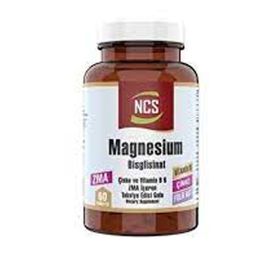 Ncs Magnesium Bisglisinat Çinko Vitamin B6 ZMA 60 Tablet