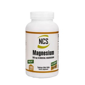 Ncs Magnesium Malat Glisinat Taurat İçeren 180 Tablet