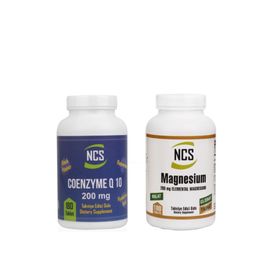 Ncs Magnesium Malat Glisnat Taurat 180 Tablet + Coenzyme Q10 200 mg 180 Tablet