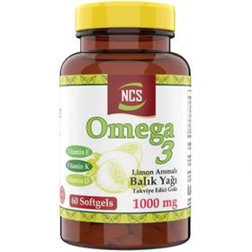 Ncs Omega 3 1000 mg 60 Kapsül Balık Yağı