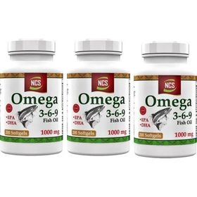 Ncs Omega 3-6-9 Balık Yağı 1000 Mg 3 Adet 200 Softgel