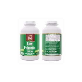 Ncs Saw Palmetto 1000 mg 180 Tablet + Shark Cartilage 1000 mg 120 Tablet