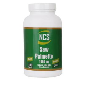 Ncs Saw Palmetto 1000 mg Biotin Zinc 180 Tablet