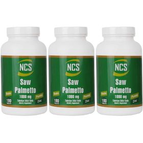 Ncs Saw Palmetto 1000 mg Pumpkin Biotin Zinc 180 Tablet