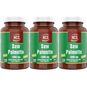 Ncs Saw Palmetto 1000 mg Pumpkin Biotin Zinc 3x120 Tablet