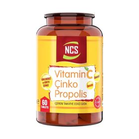 Ncs Vitamin C Çinko Propolis Vitamin D Resveratrol 60 Tablet