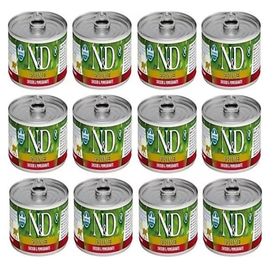 N&D 12x80 gr Prime Kitten Tavuk ve Narlı Yavru Kedi Konservesi