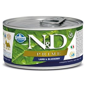 N&D 140 gr Prime Kuzu Etli Ve Yaban Mersinli Köpek Konservesi