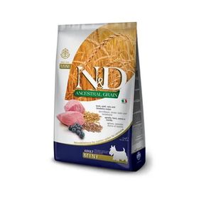 N&D 2.5 kg Düşük Tahıllı Kuzu Etli ve Yaban Mersinli Mini Adult Köpek Maması
