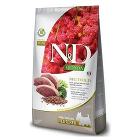 N&D 2.5 kg Kinoa Ördek Brokoli Kuşkonmaz Kısırlaştırılmış Yetişkin Köpek Maması