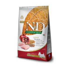 N&D 2.5 kg Light Narlı Tavuklu Küçük Irk Yetişkin Kuru Köpek Maması