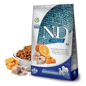 N&D 2.5 kg Ocean Balıklı Portakallı Tahılsız Yetişkin Köpek Maması