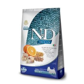 N&D 2.5 KG Ocean Düşük Tahıllı Balık-portakallı Yetişkin Köpek Maması
