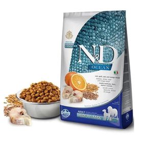 N&D 2.5 kg Ocean Düşük Tahıllı Balıklı Küçük Irk Yetişkin Köpek Maması