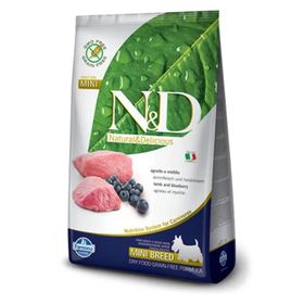 N&D 2.5 kg Tahılsız Kuzu Etli Yaban Mersinli Küçük Irk Yetişkin Köpek Maması