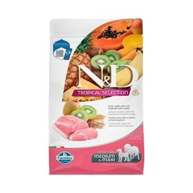 N&D 2 kg Tropical Selection Domuzlu ve Kivili Orta ve Büyük Irk Yetişkin Köpek Maması