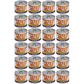 N&D 24x80 gr Balkabaklı Kuzu Eti ve Yaban Mersinli Kedi Konservesi