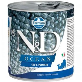 N&D 285 gr Ocean Morina Balıklı Ve Balkabaklı Köpek Konservesi