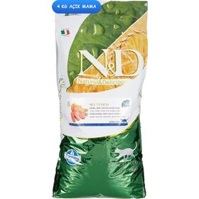 N&D 4 kg Açık Düşük Tahıllı Kısırlaştırılmış Ocean Somonlu ve Portakallı Kedi Maması