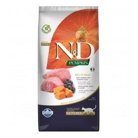 N&D 5 kg Pumpkin Kuzu Etli Bal Kabaklı ve Yaban Mersinli Tahılsız Kısırlaştırılmış Kedi Maması