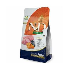 N&D 5 kg Tahılsız Kuzu Etli ve Bal Kabaklı Kısırlaştırılmış Kedi Maması