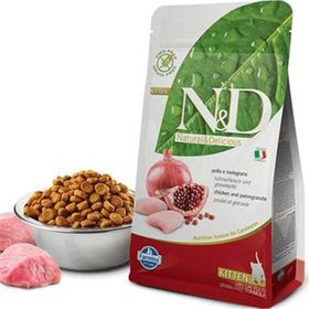 N&D 5 kg Tahılsız Tavuklu ve Narlı Yavru Kedi Maması
