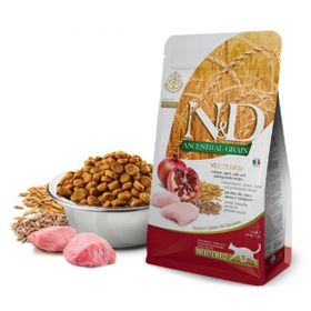 N&D 5 kg Tavuklu Narlı Tahıllı Kısırlaştırılmış Yetişkin Kuru Kedi Maması