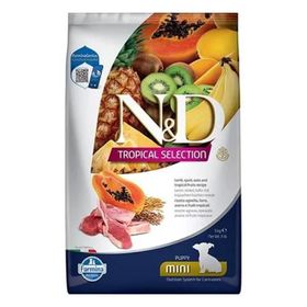 N&D 5 kg Tropical Selection Kuzu Etli ve Tropikal Meyveli Mini Irk Yavru Köpek Maması