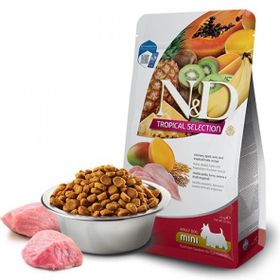 N&D 5 kg Tropical Selection Tavuklu ve Tropikal Meyveli Mini Irk Yetişkin Köpek Maması