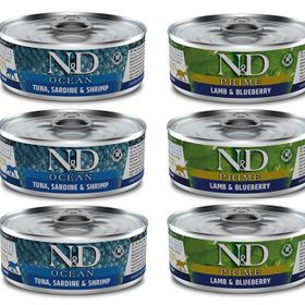 N&D 6x80 gr Yetişkin Kedi Yaş Mama