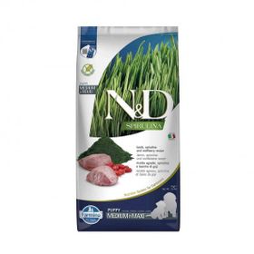 N&D 7 kg Spirulina Takviyeli Tahılsız Kuzu Etli Orta ve Büyük Irk Yavru Köpek Maması