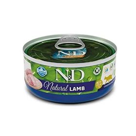 N&D 70 gr Natural Kuzu Etli Yetişkin Kedi Konservesi
