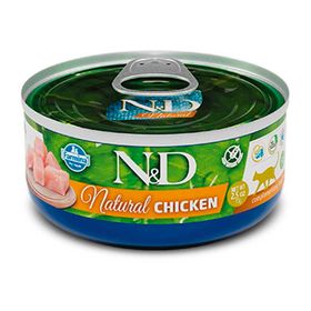 N&D 70 gr Natural Tavuklu Yetişkin Kedi Konservesi