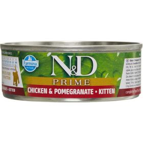 N&D 70 gr Tavuklu ve Narlı Yavru Kedi Prime Yaş Kedi Maması