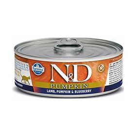 N&D 80 gr Balkabağı Kuzu Yaban Mersini Yetişkin Kedi Konservesi