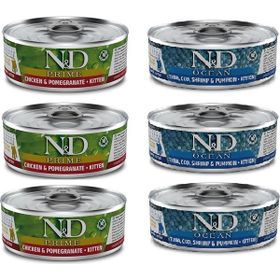 N&D 80 gr Kitten Tavuk Nar Balık Yavru Kedi Yaş Maması