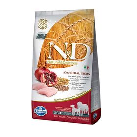 N&D Adult Light Mini Tavuklu ve Narlı Düşük Tahıllı Küçük Irk 2.5 kg Yetişkin Köpek Maması