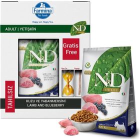 N&D Adult Mini Balkabağı Kuzu Yaban Mersini Tahılsız Küçük Irk Yavru 2.5 kg Köpek Maması
