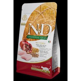 N&D Ancestral 5 kg Düşük Tahıllı Tavuk ve Narlı Yetişkin Kısırlaştırılmış Kedi Maması