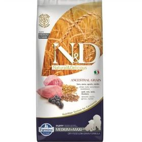 N&D Ancestral Grain 12 kg Düşük Tahıllı Kuzu Etli Yavru Köpek Maması