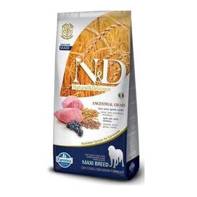 N&D Ancestral Grain Düşük Tahıllı Kuzu Eli ve Yaban Mersinli Orta ve Büyük Irk 2.5 kg Yetişkin Köpek Maması