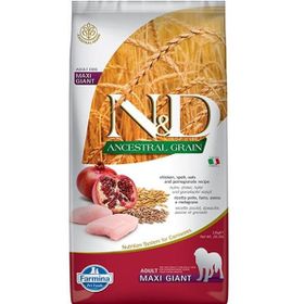 N&D Ancestral Grain Düşük Tahıllı Tavuklu ve Narlı 12 kg Dev Irk Yetişkin Köpek Maması
