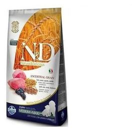 N&D Az Tahıllı Kuzulu Yavru Orta ve Büyük Irk 12 kg Köpek Maması