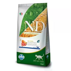 N&D Az Tahıllı Okyanus Somon Balıklı Kısırlaştırılmış 10 kg Kedi Maması