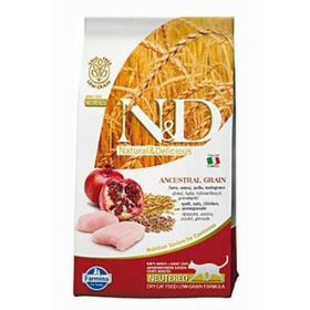N&D Az Tahıllı ve Tavuklu 1.5 kg Kedi Maması