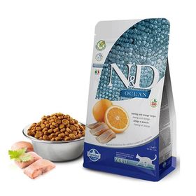 N&D Balıklı ve Portakallı 1,5 kg Kısırlaştırılmış Kedi Maması