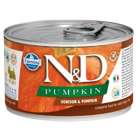 N&D Balkabağı Geyik Eti 140 gr Yetişkin Köpek Konserve