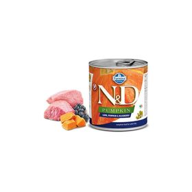 N&D Balkabağı & Yaban Mersini Kuzulu 285 gr Köpek Konservesi